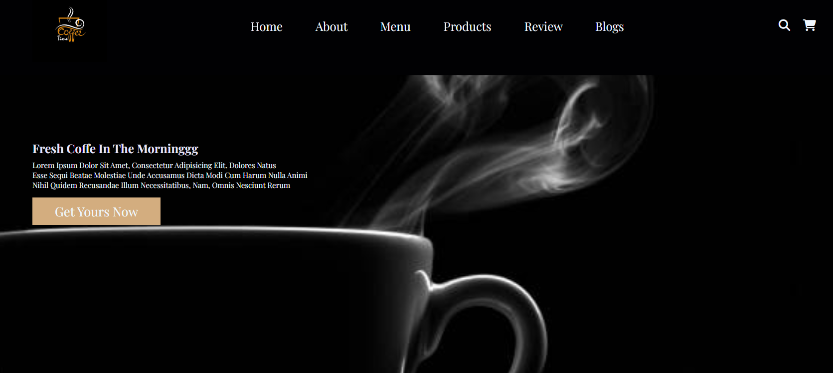 Coffee Website
